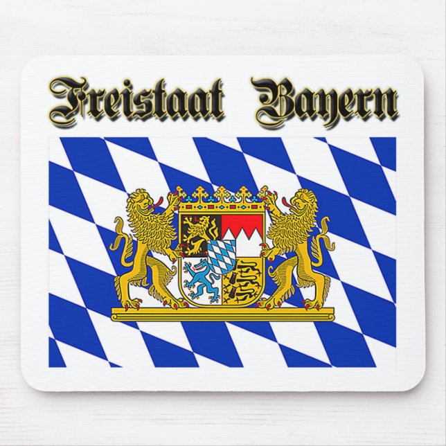 Bavarian Coat of Arms Mouse Pad (Front)