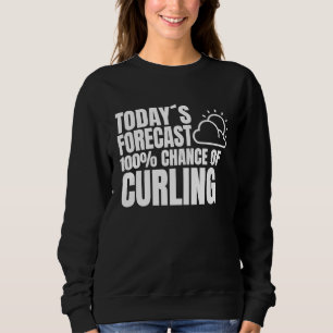 Bavarian curling team curling saying sweatshirt