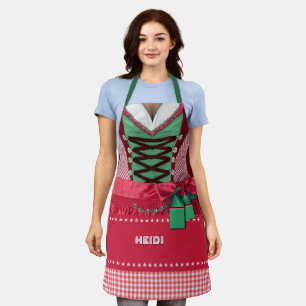 Bavarian Dirndl w/out your Name Apron
