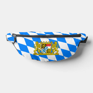 Bavarian flag, coat of arms bum bags