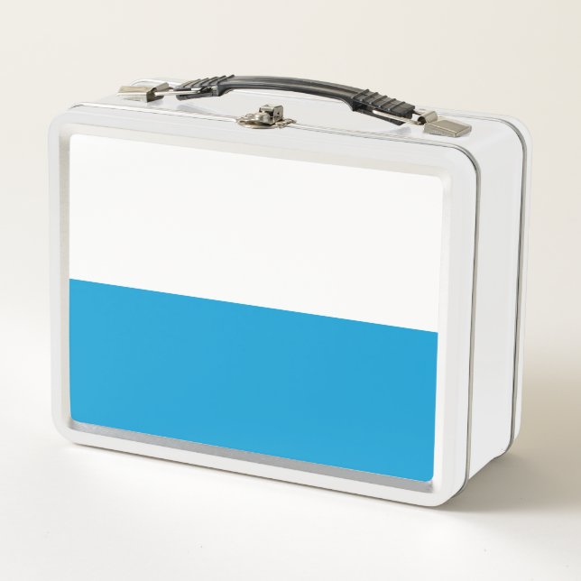 Bavarian Flag Metal Lunch Box (Front)