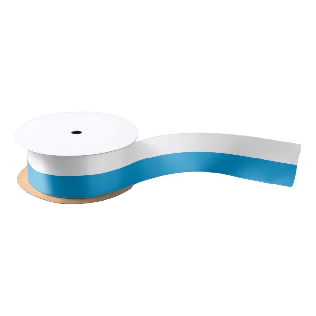 Bavarian flag ribbon satin ribbon (Spool)