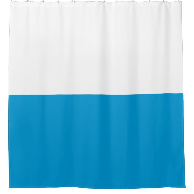 Bavarian Flag Shower Curtain (Front)