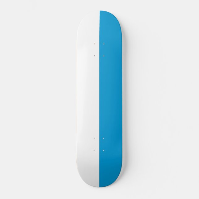 Bavarian Flag Skateboard (Front)