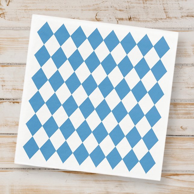 Bavarian Geometric Pattern for Oktoberfest. Napkin (Creator Uploaded)