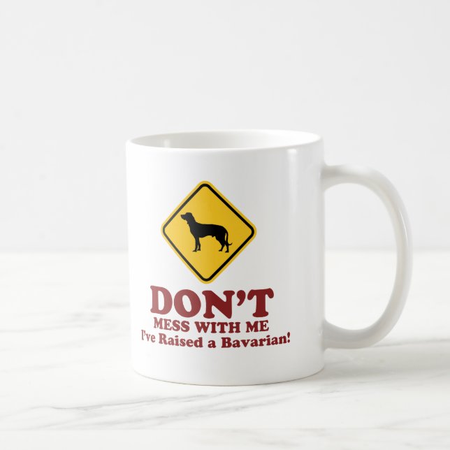 Bavarian Mountain Hound Coffee Mug (Right)