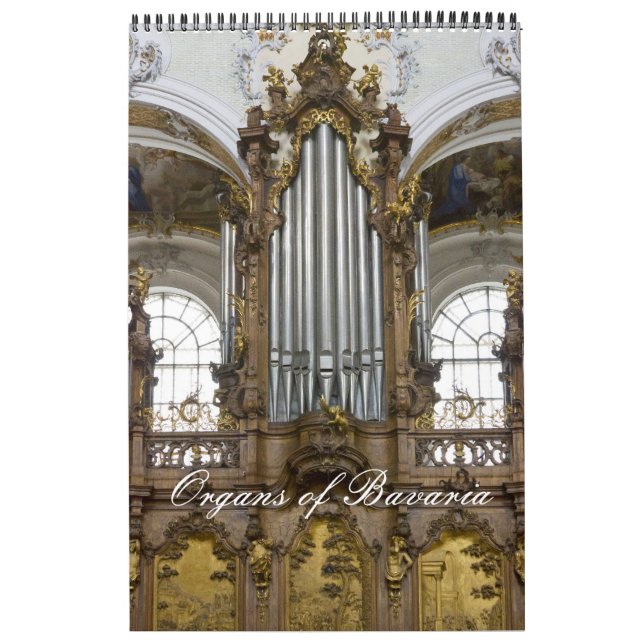 Bavarian organ calendar (Cover)