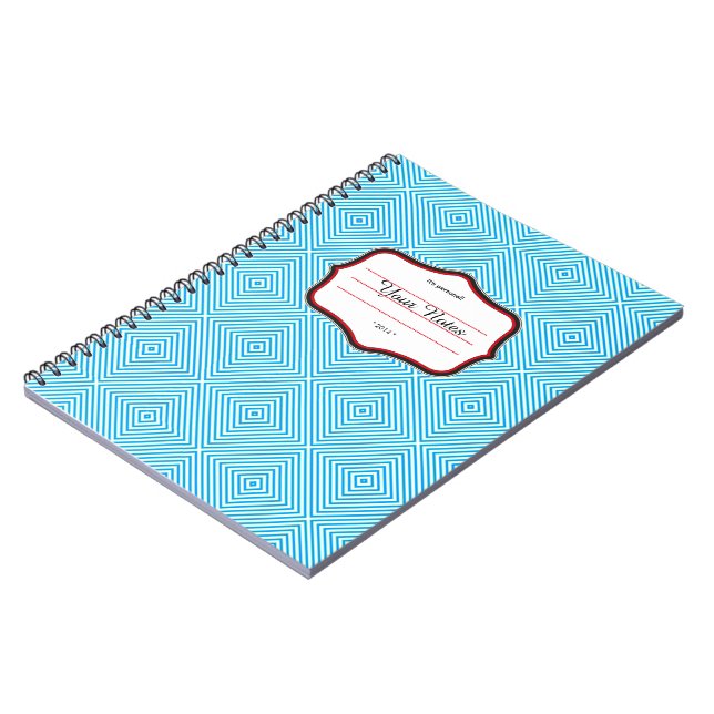 Bavarian Pattern Notebook (Left Side)