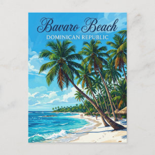 Bavaro Beach Dominican Republic Postcard