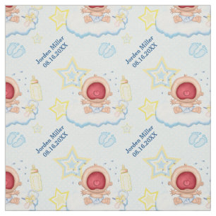Bawling Baby Boy - Custom Text Fabric
