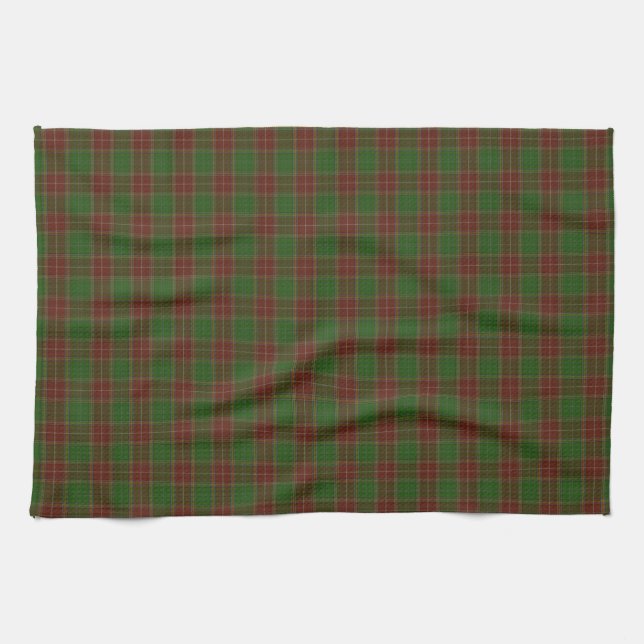 Baxter (Buchanan) Clan Tartan Tea Towel (Horizontal)