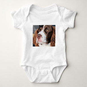 Baxter - English Springer Spaniel Photo-06 Baby Bodysuit