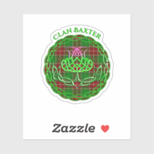 Baxter Scottish Tartan Celtic Thistle