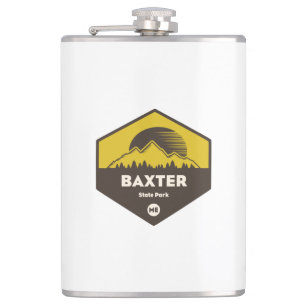 Baxter State Park, Maine Hip Flask