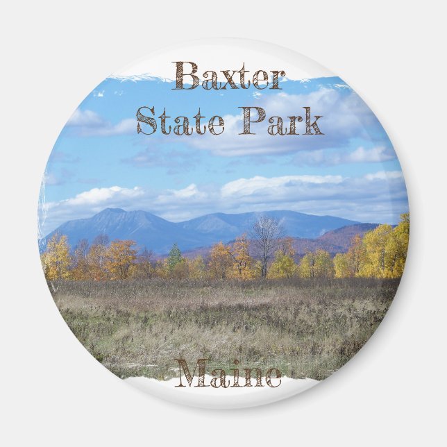 Baxter State Park, Maine Magnet (Front)