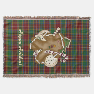 Baxter Tartan Holiday Plaid Blanket