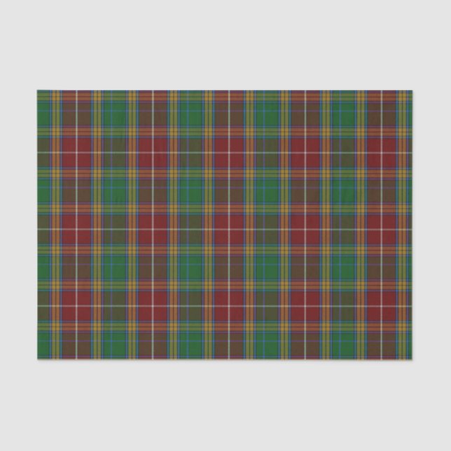 Baxter Tartan Plaid Tissue Paper (Front)