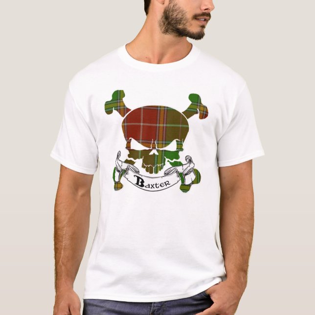 Baxter Tartan Skull Shirt (Front)