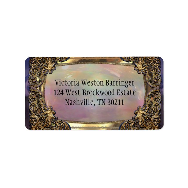 Baxterly's Elegant Pearl Label (Front)