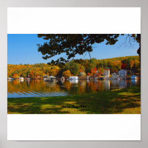 bay, Alton Bay NH Poster