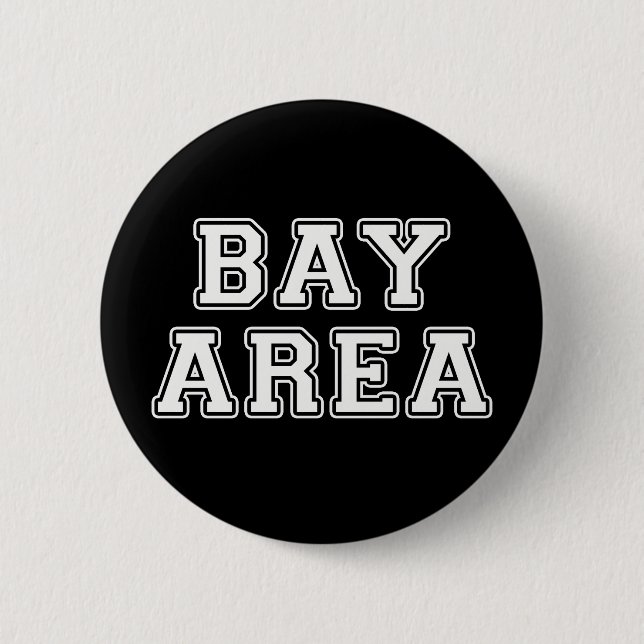 Bay Area 6 Cm Round Badge (Front)