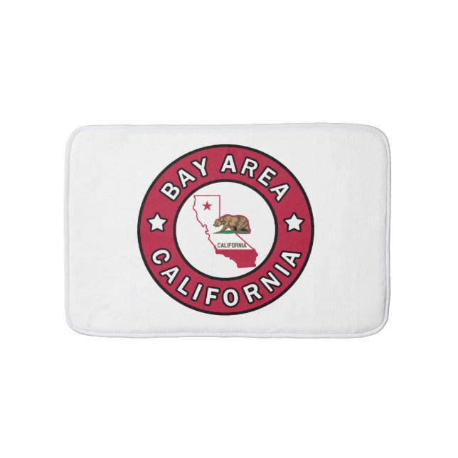 Bay Area California Bath Mat (Front)