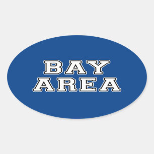 Bay Area Oval Sticker