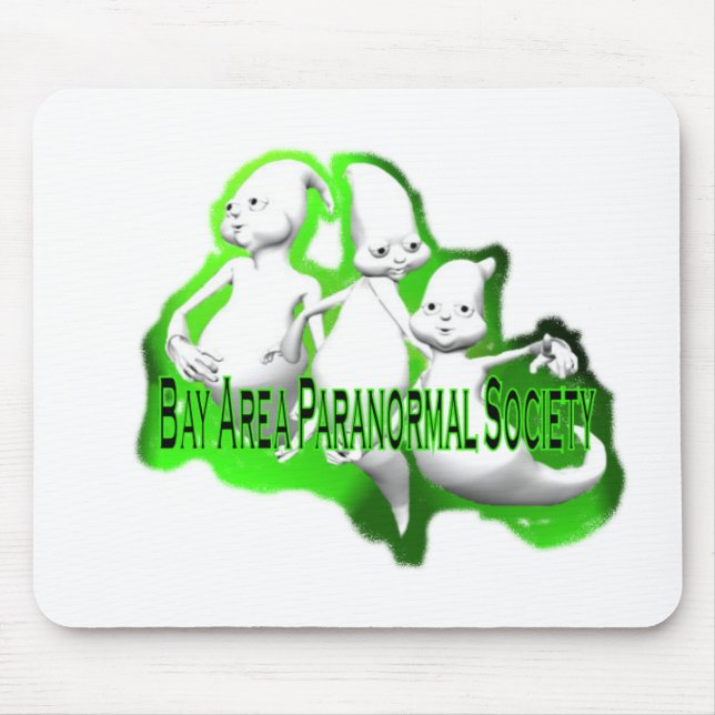 Bay area paranormal society mouse pad (Front)