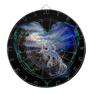 Bay at Night , Dolphin Love Dartboard