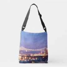 Bay Bridge Glow San Francisco Photo Bag