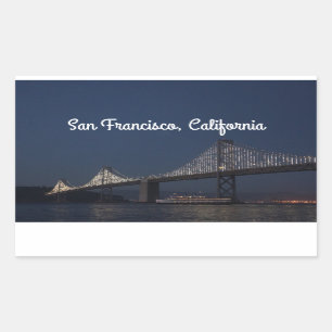 Bay Bridge & Yerba Buena Island #2 Stickers