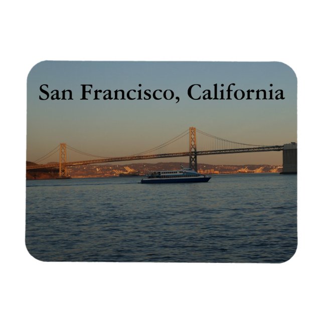 Bay Bridge & Yerba Buena Island #3 Magnet (Horizontal)