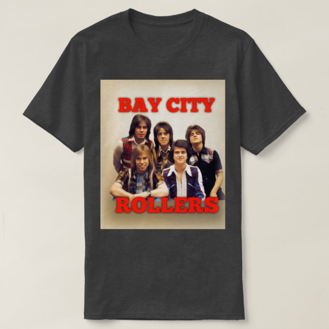 Bay City Rollers Music Legends  T-Shirt (Design Front)