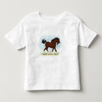 Bay Clydesdale Horse Anatomical Chart Educational