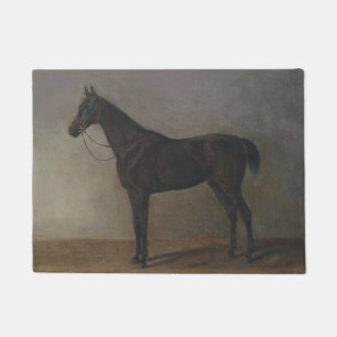 Bay Gelding Horse (by Albrecht Adam) Doormat