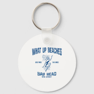 Bay Head New Jersey Nj Funny Vintage Beaches Tee M Key Ring