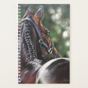 Bay Horse Thoroughbred Warmblood Dressage Jumper Planner