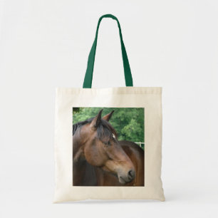 Bay Horse with Star Tote Bag