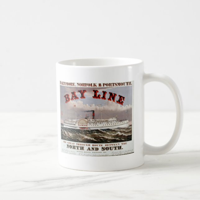 Bay Line - The Great Through Line Coffee Mug (Right)