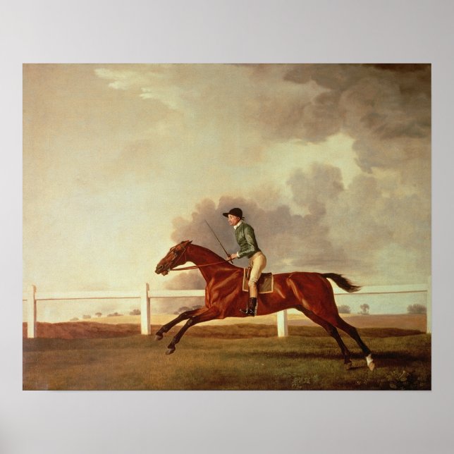 Bay Malton with John Singleton Up, c.1767 Poster (Front)