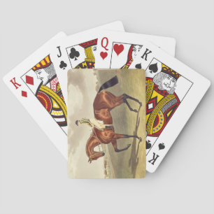 Bay Middleton, winner of the Derby in 1836, after Playing Cards