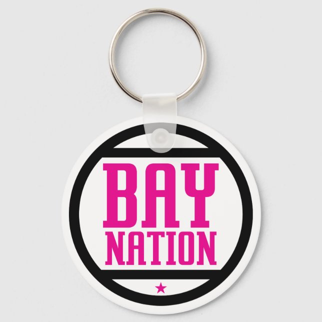 Bay Nation Key Ring (Front)
