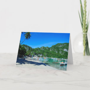 Bay Of El Nido Beach Card