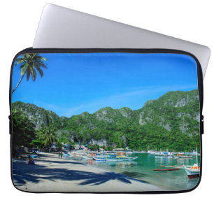 Bay Of El Nido Beach Laptop Sleeve