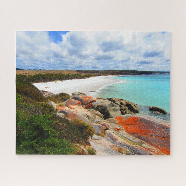 bay of fires beach jigsaw puzzle (Horizontal)