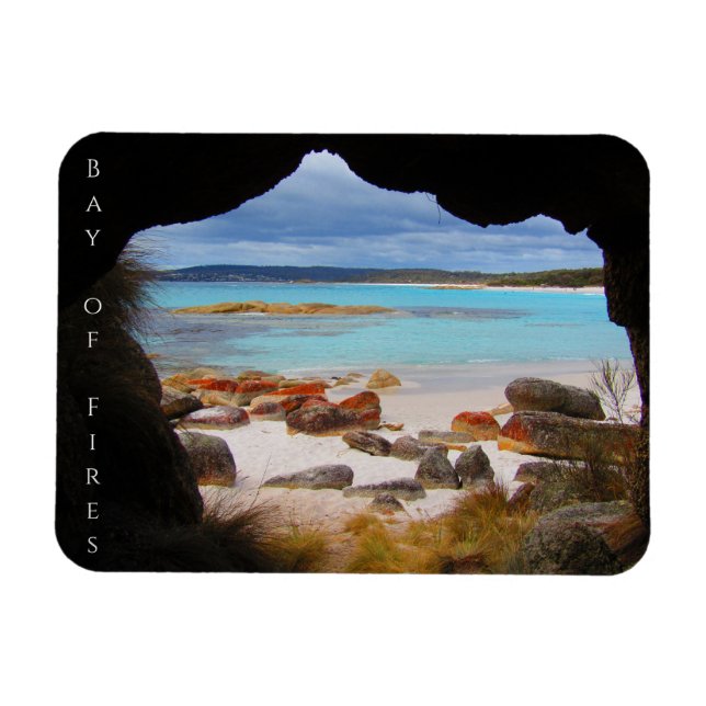 bay of fires caved magnet (Horizontal)
