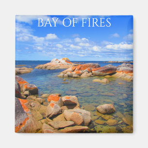 Bay of Fires, Tasmania, Australia Magnet
