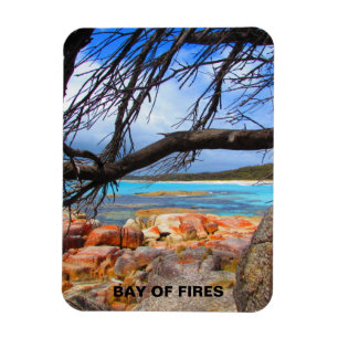 Bay of Fires, Tasmania, Australia Magnet