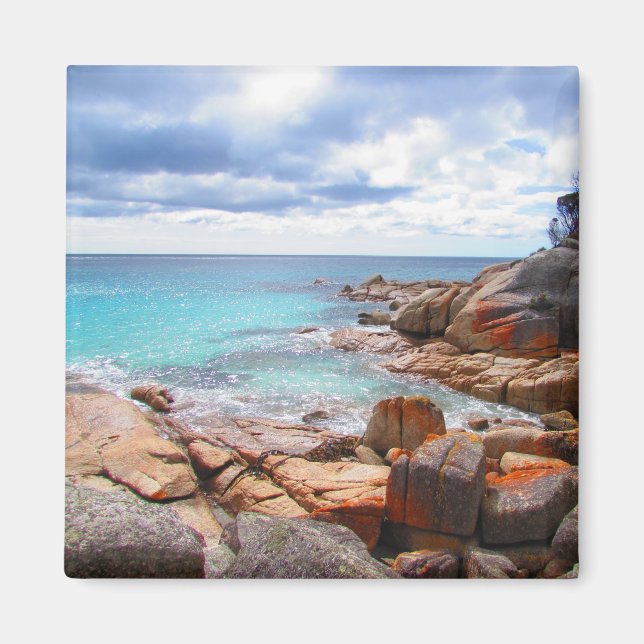 Bay of Fires, Tasmania, Australia Magnet (Front)