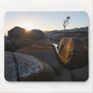Bay of Fires Tasmania Australia Sunrise Mouse Pad